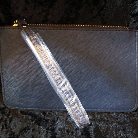 NWT kate spade New York have a point of view Navy Blue Wristlet/Wallet/Cosmetic - Picture 2 of 6